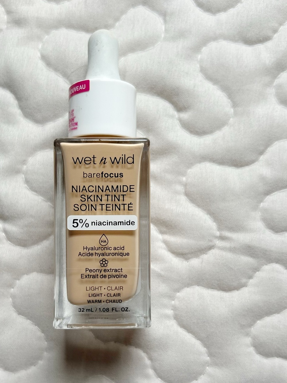 NEW Wet n Wild Bare Focus Niacinamide Skin Tint Light